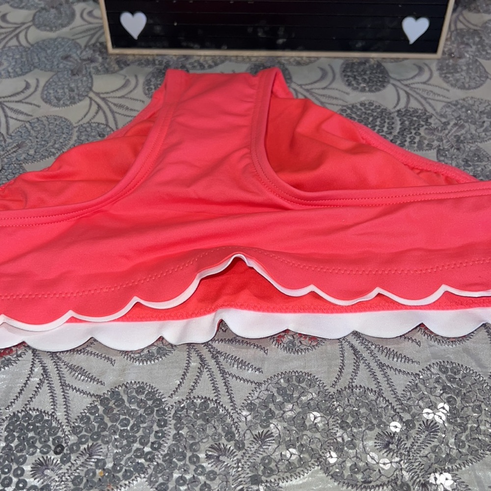 Kate Spade New York Scallop Wave Hipster Bikini Bottom. - Picture 7 of 9